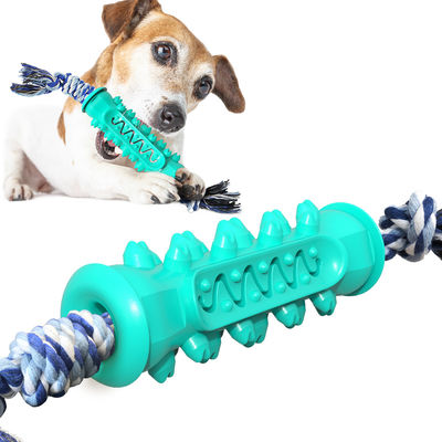 Nietoksyczne gumowe zabawki do żucia dla ząbkujących szczeniąt 15-30 LBS Dog Poprawa higieny jamy ustnej