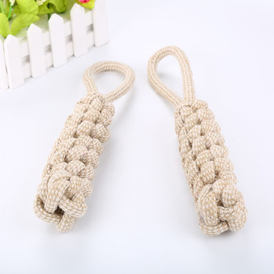 Bawełniane Zmywalne Liny Chew Dog Pet Toys Trwała Kukurydza Szczoteczka do Zębów