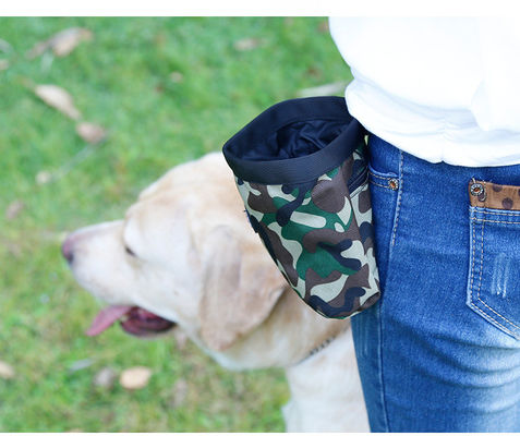 Wodoodporna torba na talię Camo Pet Outdoor Akcesoria Treningowa torba na przekąski dla psów