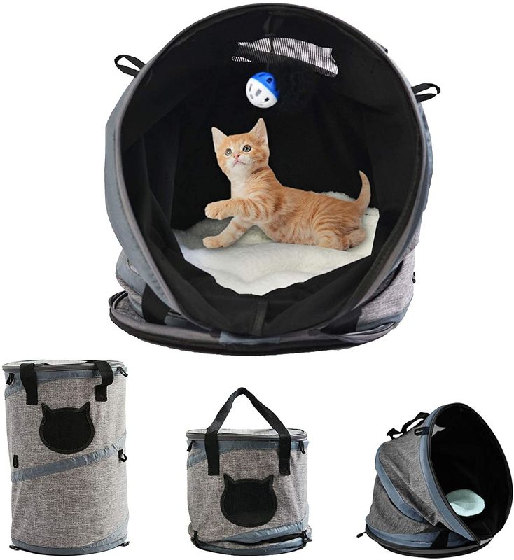 Plecak 3 w 1 Cat Bag Carrier z polarową matą