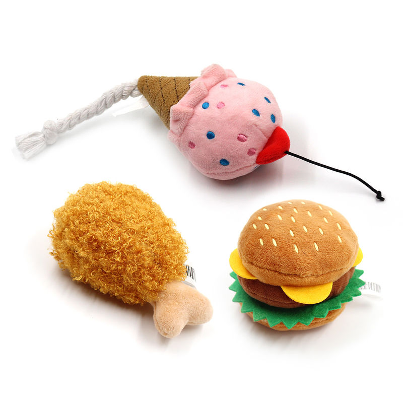 Anti Bite Symulacja Food Dog Pet Toys 83g Interaktywne zabawki dla psów do agresywnych żuków