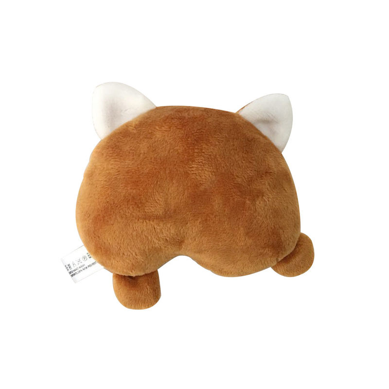 Corgi Butt Shape Dog Zabawki dla zwierząt Miękka pluszowa zabawka piszcząca dla psa 37g