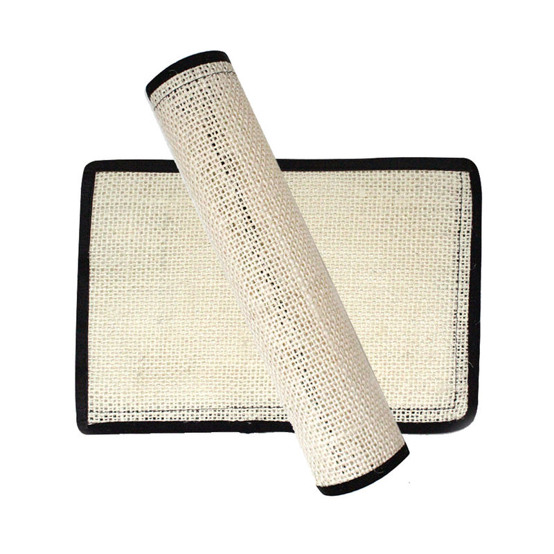 Ivory Color Cat Scratch Board Chroń nogi stołowe Sisal Hemp Cat Claw Toy