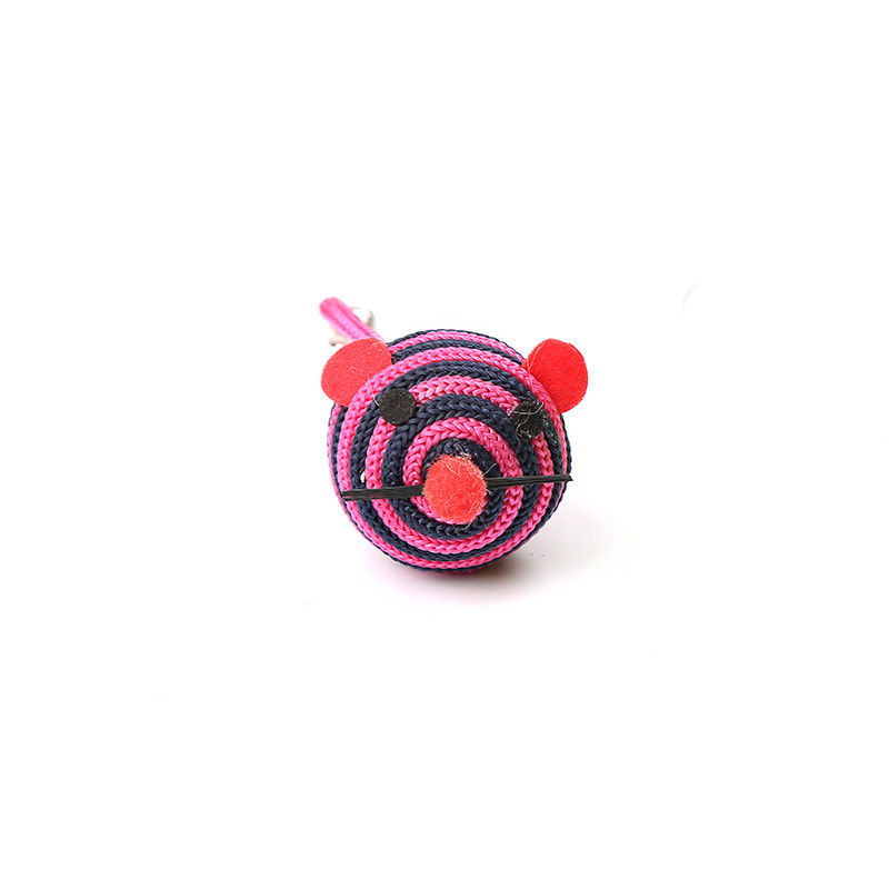 Nylonowa linka do liny Bell Cat Zabawki dla zwierząt z myszką Cat Mouse Toy