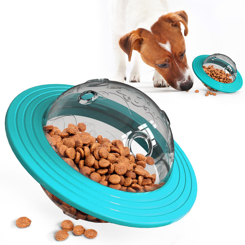 Planet Dog Treat Dozownik Zabawka IQ Food Slow Feeder Ball Interactive 13,5 * 15 * 12 cm