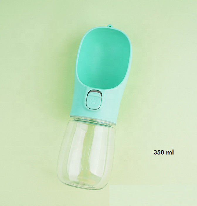 Travel Drink Carre Cup Szczelna miska dla psa Butelka na wodę na zewnątrz Bez BPA 350 ml