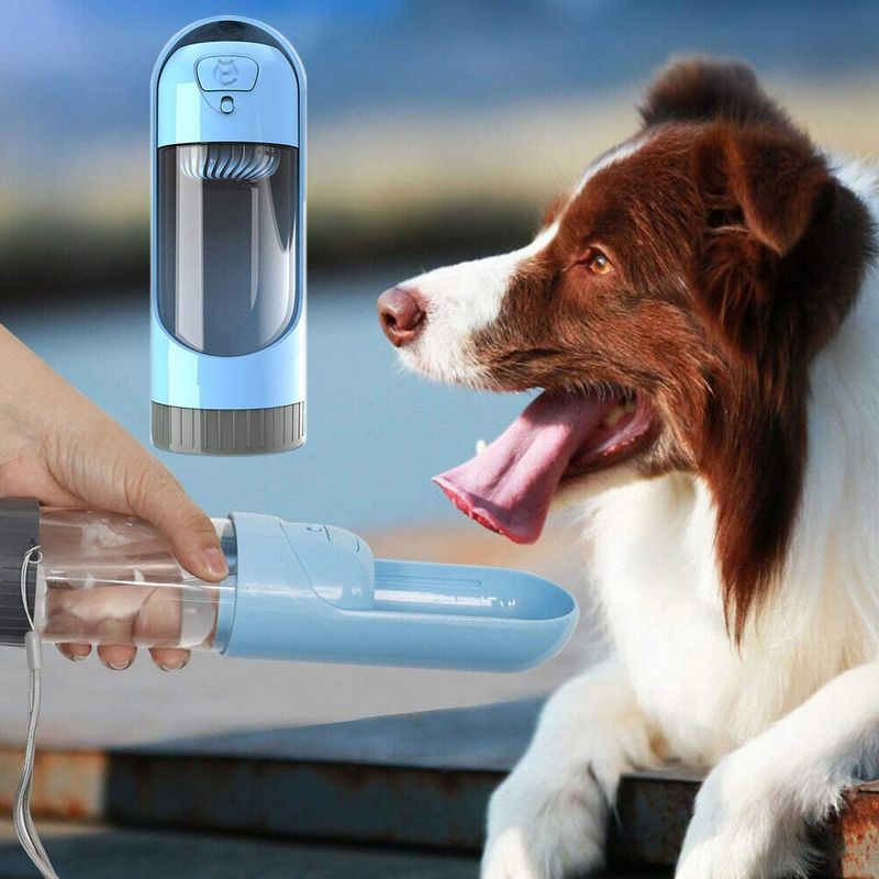 Składana butelka na wodę dla psa Ourdoor o pojemności 300 ml