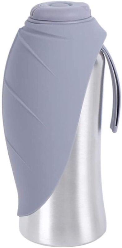 Butelka na gorącą wodę ze stali nierdzewnej Travel Pets z silikonową miseczką 42 uncje / 1200 ml