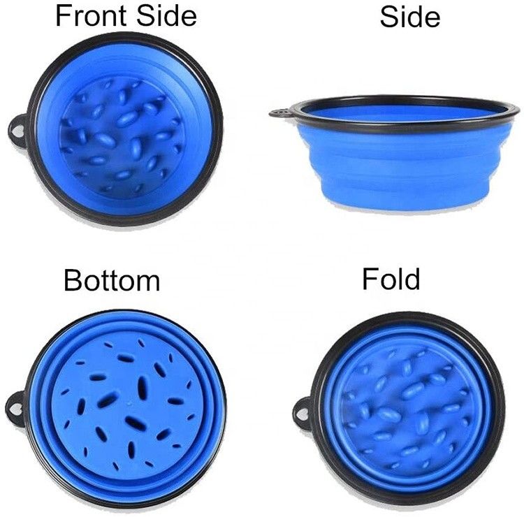 Slow Eat Dog Food Bowl Powolne karmienie Interaktywne miski dla psów z wzdęciem dla zabawy
